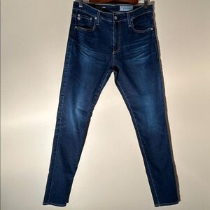 AG Adriano Goldschmied Farrah Mid Rise Skinny Jeans | 31x30 | EUC